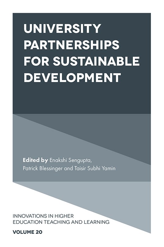 Front cover_University Partnerships for Sustainable Development