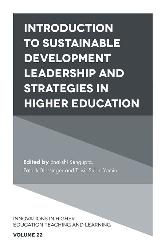 Front cover_Introduction to Sustainable Development Leadership and Strategies in Higher Education