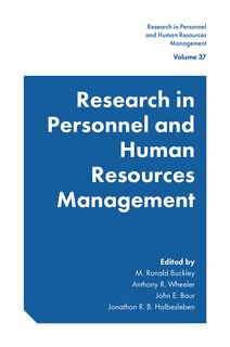 Couverture_Research in Personnel and Human Resources Management