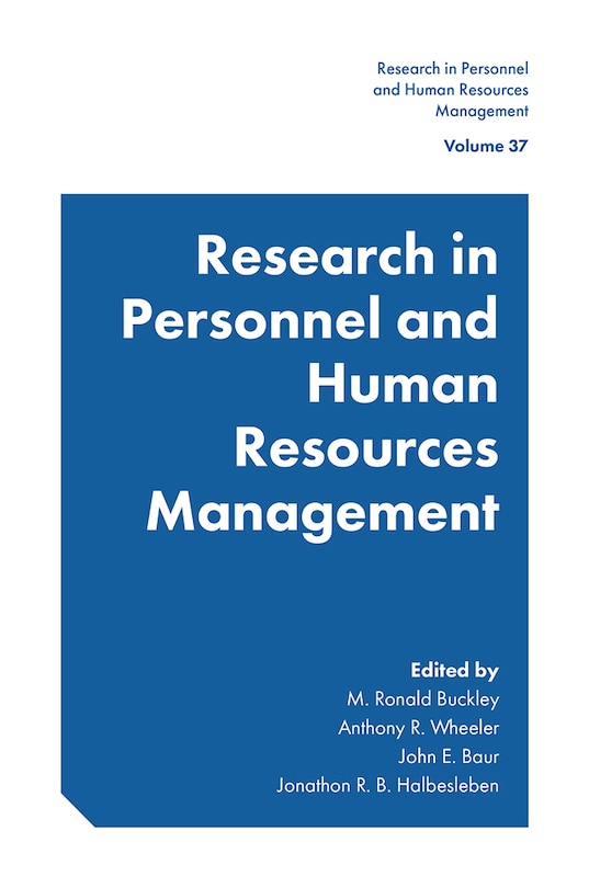 Couverture_Research in Personnel and Human Resources Management
