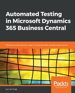 Front cover_Automated Testing in Microsoft Dynamics 365 Business Central