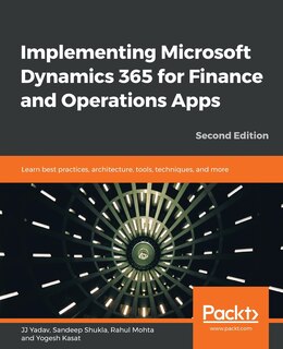 Couverture_Implementing Microsoft Dynamics 365 for Finance and Operations Apps - Second Edition