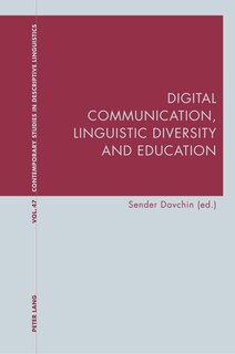 Couverture_Digital Communication, Linguistic Diversity And Education