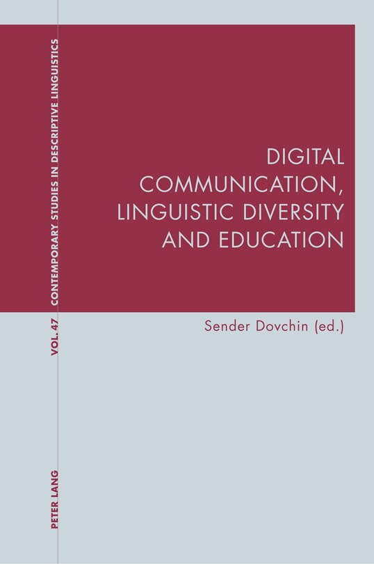Couverture_Digital Communication, Linguistic Diversity And Education