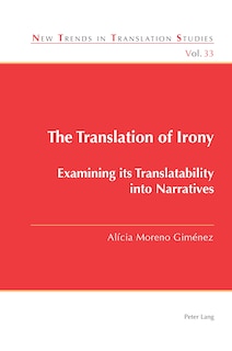 Front cover_The Translation of Irony