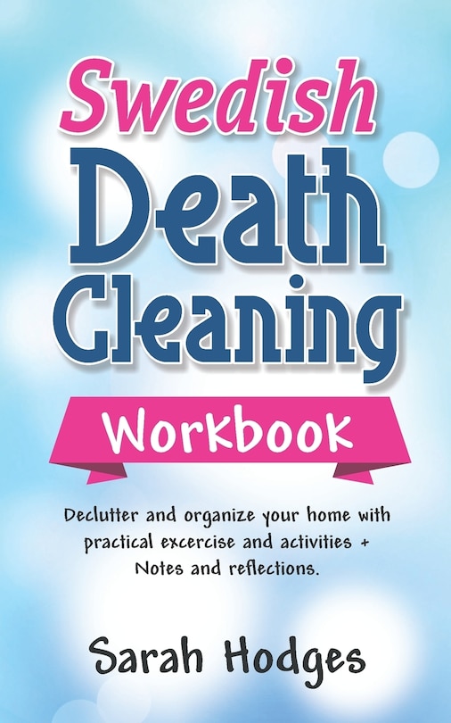Front cover_Swedish Death Cleaning Workbook