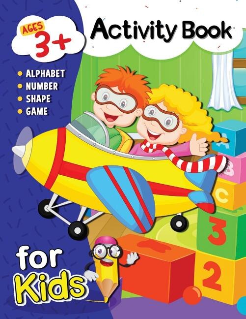 Couverture_Activity Book for Kids Ages 3+
