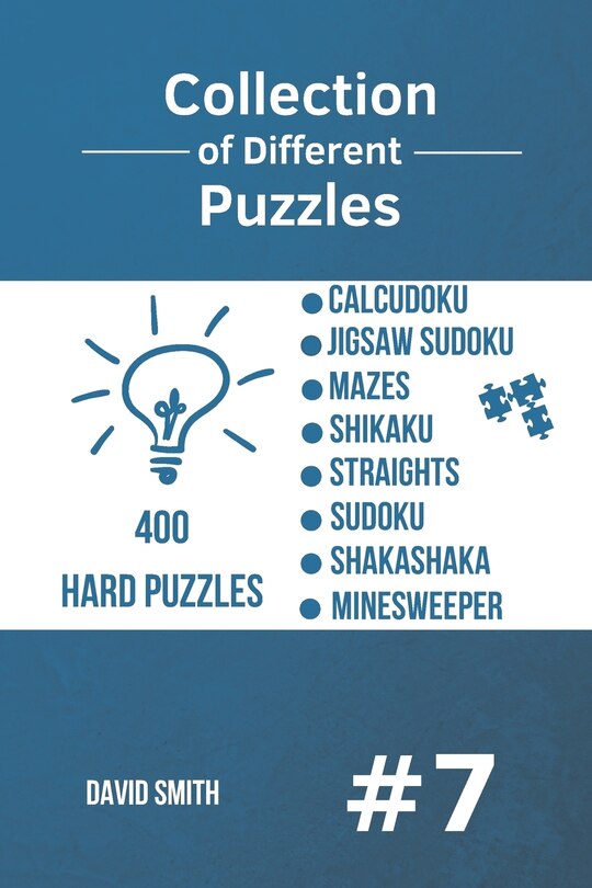 Front cover_Collection of Different Puzzles - 400 Hard Puzzles