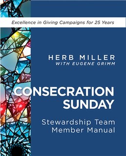 Couverture_Consecration Sunday Stewardship Team Member Manual