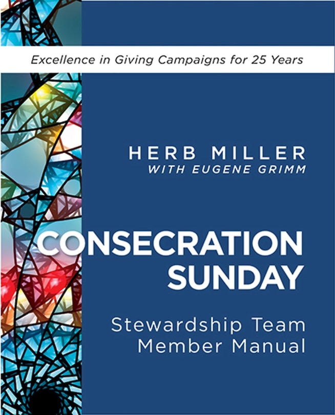 Couverture_Consecration Sunday Stewardship Team Member Manual