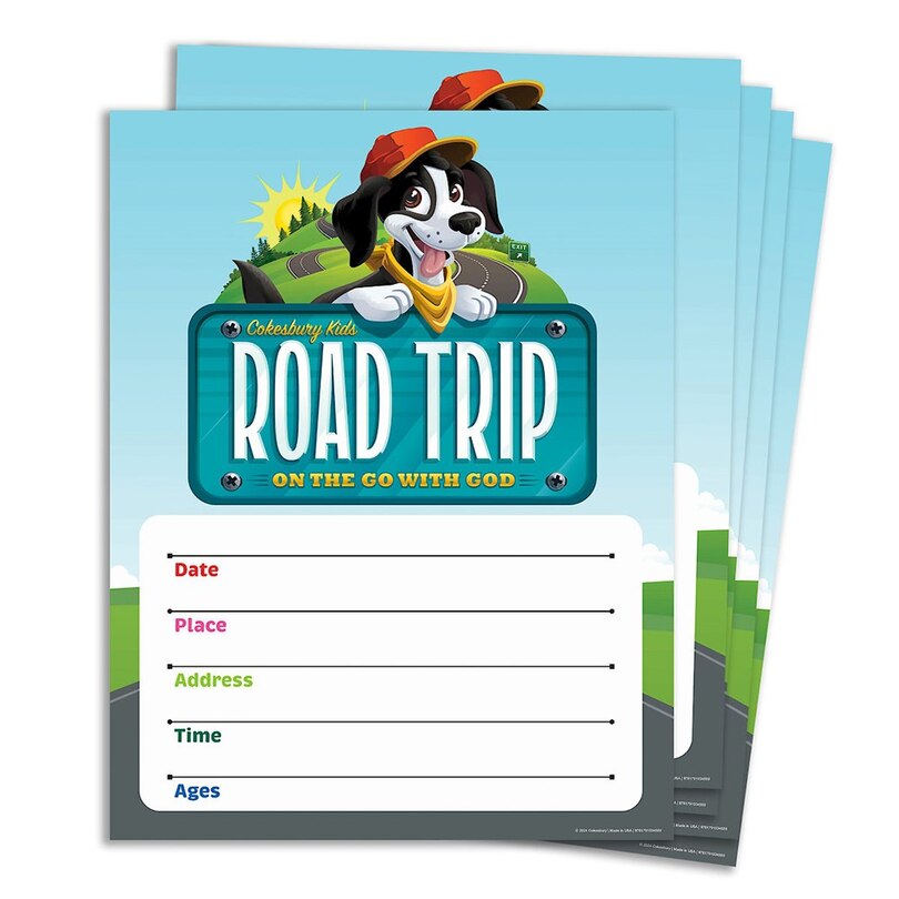Front cover_VBS 2025 Road Trip Small Promotional Posters (Pkg of 5)