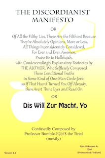 Front cover_The Discordianist Manifesto