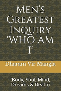 Couverture_Men's Greatest Inquiry 'who Am I'