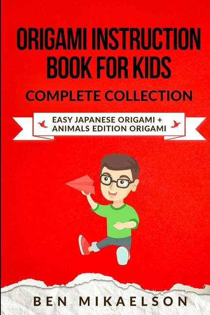 Front cover_Origami Instruction Book For Kids Complete Collection