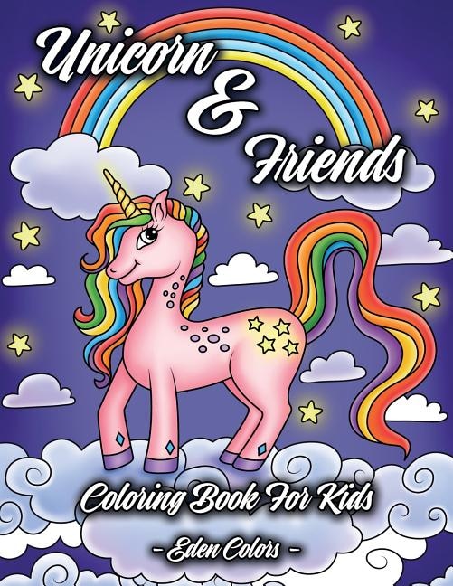 Couverture_Unicorn & Friends - Coloring Book for Kids