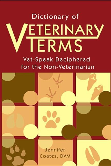 Front cover_Dictionary of Veterinary Terms