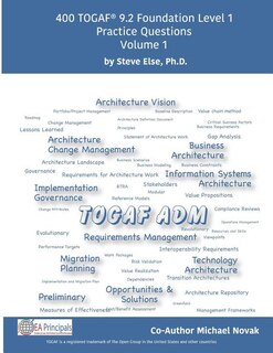 Couverture_Togaf 9.2 Foundation Level 1 Practice Questions Volume 1