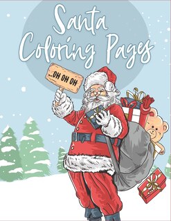 Front cover_Santa Coloring Pages