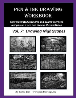 Front cover_Pen and Ink Drawing Workbook Vol. 7