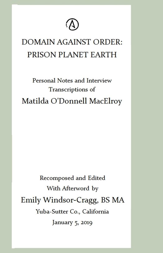 Front cover_Domain Against Order