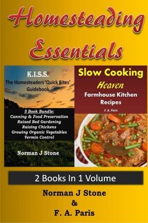 Front cover_Homesteading Essentials - 2 Books In 1 Volume