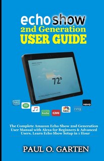 Front cover_Echo Show 2nd Generation User Guide
