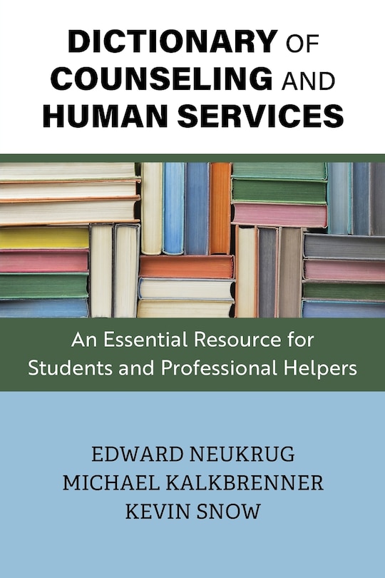 Front cover_Dictionary of Counseling and Human Services