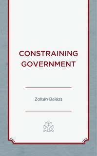 Couverture_Constraining Government