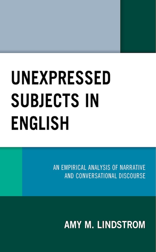 Front cover_Unexpressed Subjects In English