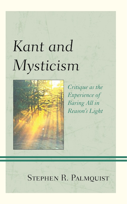 Front cover_Kant And Mysticism