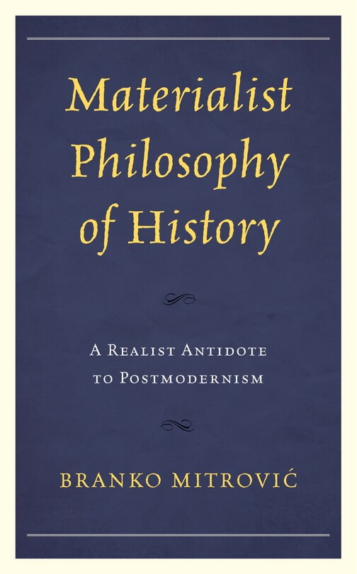 Front cover_Materialist Philosophy Of History
