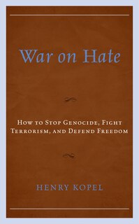 Front cover_War On Hate