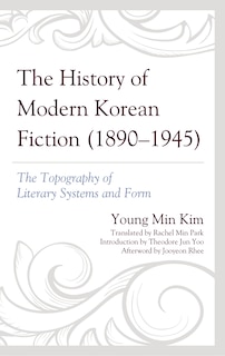 Couverture_The History of Modern Korean Fiction (1890-1945)