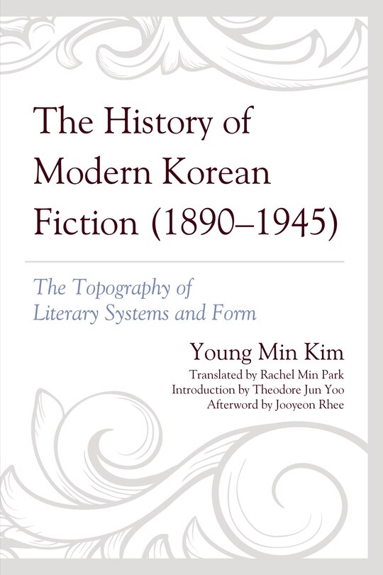 Front cover_History of Modern Korean Fiction (1890-1945)