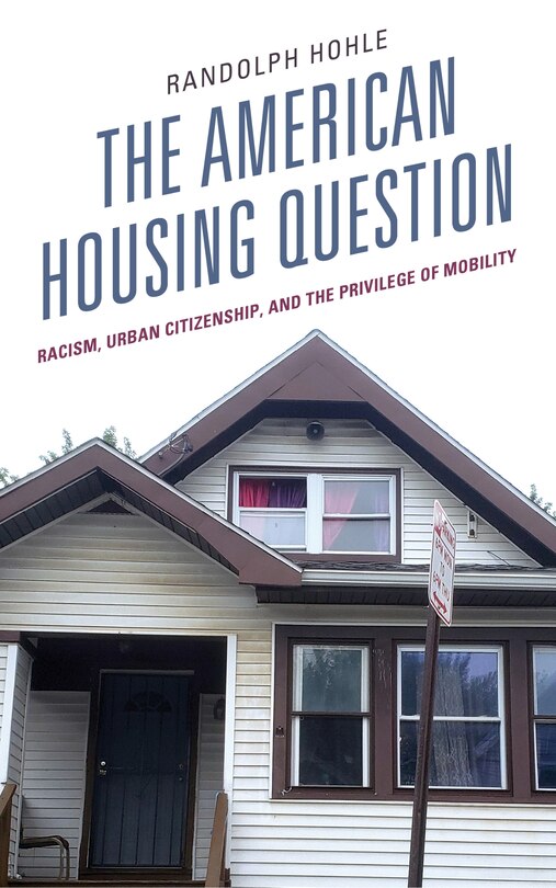 Front cover_The American Housing Question