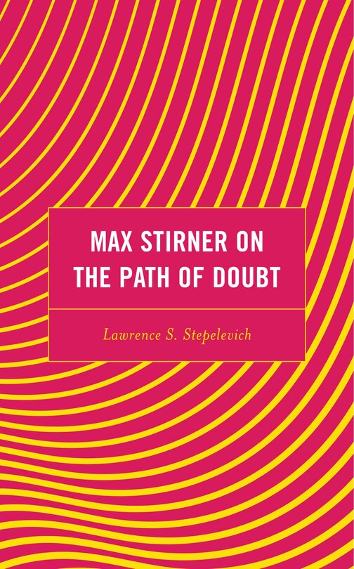 Couverture_Max Stirner on the Path of Doubt