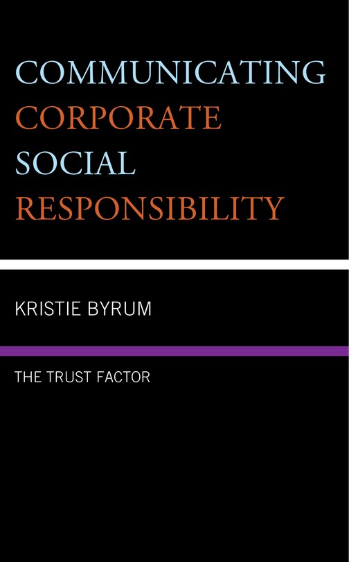 Front cover_Communicating Corporate Social Responsibility