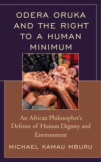 Couverture_Odera Oruka and the Right to a Human Minimum