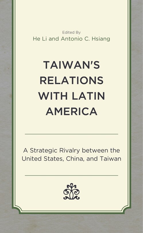 Front cover_Taiwan's Relations with Latin America