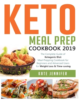 Front cover_Keto Meal Prep Cookbook 2019
