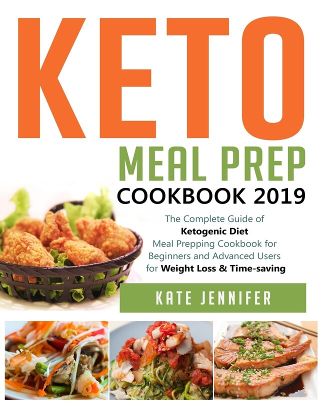 Front cover_Keto Meal Prep Cookbook 2019