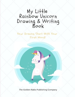Couverture_My Little Rainbow Unicorn Drawing & Writing Book