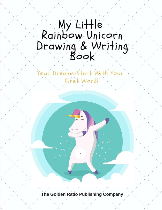 Couverture_My Little Rainbow Unicorn Drawing & Writing Book