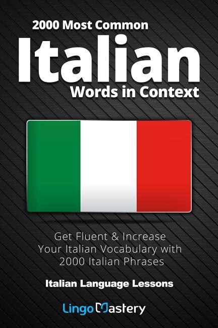 Front cover_2000 Most Common Italian Words in Context