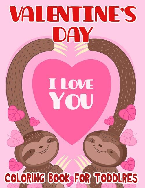 Front cover_Valentine's Day Coloring Book for Toddlers