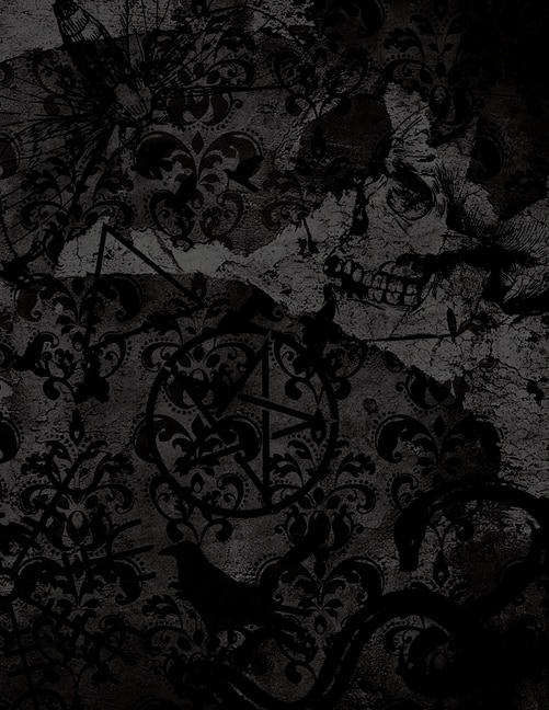 Front cover_Witch Grimoire Blank Spell Book Journal