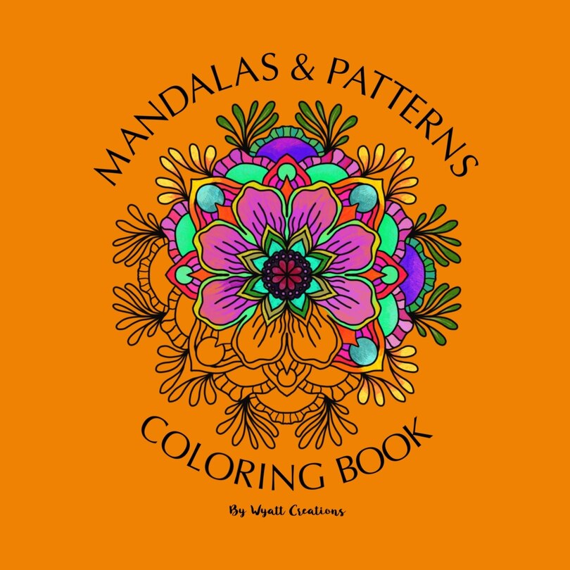 Couverture_Mandala and Patterns Coloring Book
