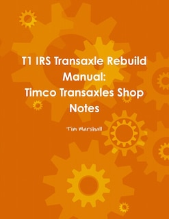Front cover_T1 IRS Transaxle Book