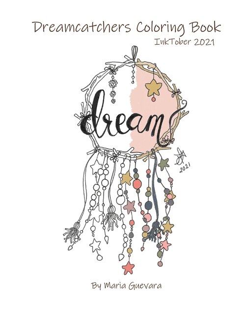 Front cover_Dreamcatchers Coloring Book