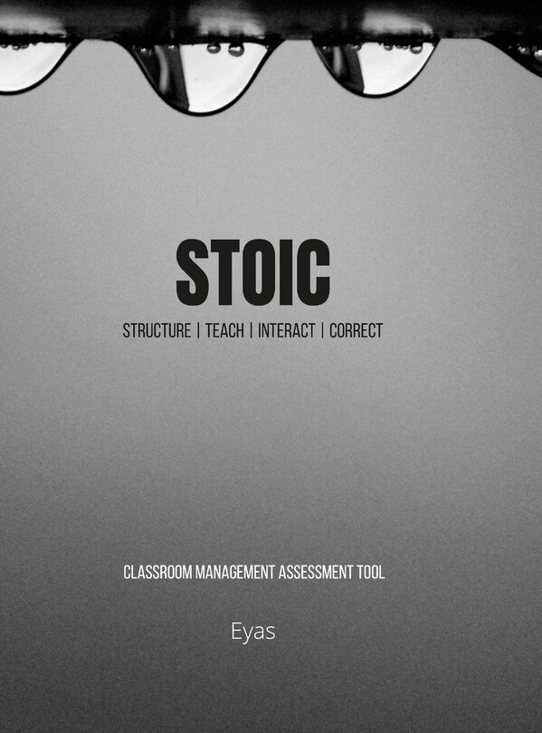 Front cover_Classroom Management Assessment Tool STOIC H2
